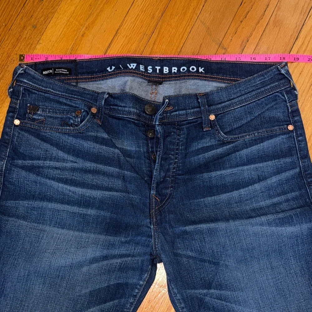 True Religion Men’s Relaxed Jeans in Dark Blue